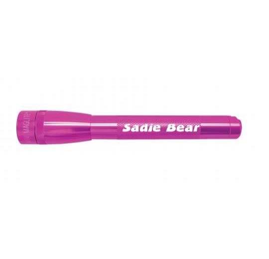 Mini Maglite Pro LED Flashlight - Pink - Custom Engraving