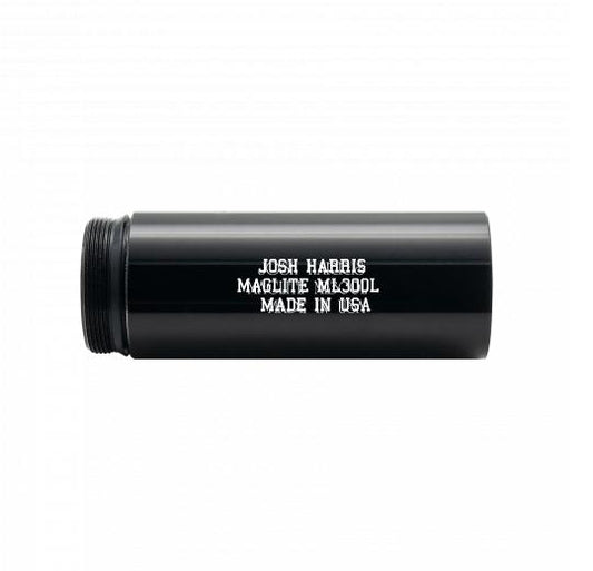 Maglite ML300L - Barrel Storage - Black - Custom Engraving