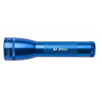 Blue ML25LT LED 2-Cell C flashlight with custom engraving