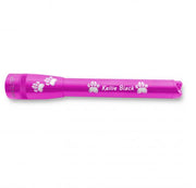 Mini Maglite Pro LED Flashlight - Pink - Custom Pet Engraving