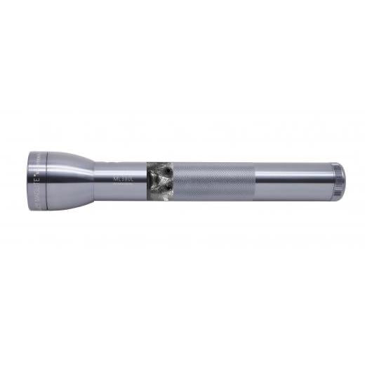 ML300L LED 3-Cell D Flashlight - Gray - Custom Engraving