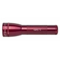 Red ML25LT LED 2-Cell C flashlight with engraving Garry C