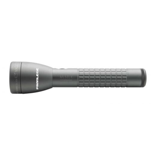 ML50LX LED 2-Cell C - Flashlight -Urban Gray - Custom Tactical Engraving