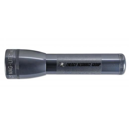 ML25LT LED 2-Cell C Flashlight - Gray - Custom Engraving