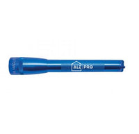 Blue Mini Maglite Pro LED flashlight with custom engraving
