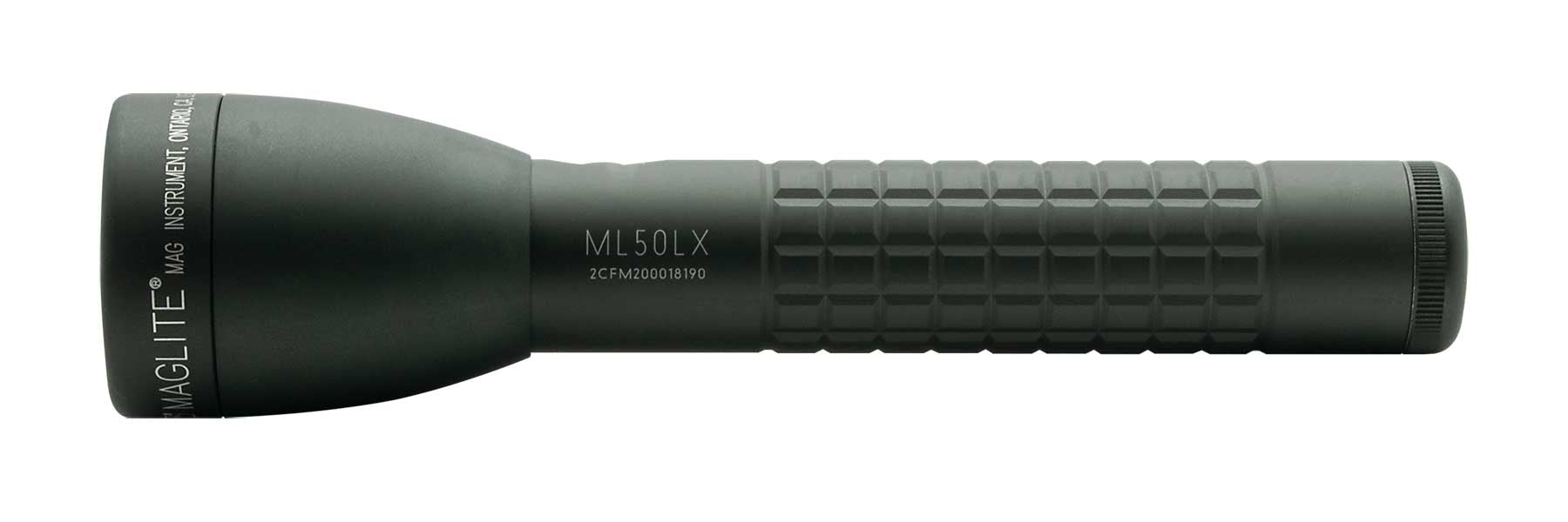 Maglite® ML50LX® 2-Cell C LED Flashlight - Foliage Green - Custom Engraving – 291-Meter Beam, Up to 109-Hour Runtime, 466 Lumens, Quick Focus®, QuickClik® & Multi-Mode Operation
