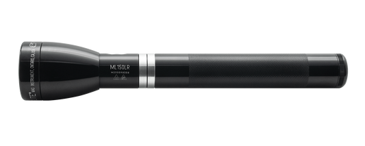 ML150LR Rechargeable LED Fast - Charging Flashlight - Gloss Black - Custom Tactical Engraving