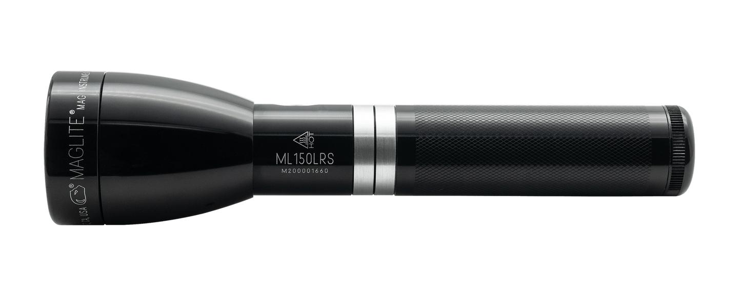 Maglite ML150LR(S) Mag Charger Rechargeable LED Fast-Charging Maglite Flashlight