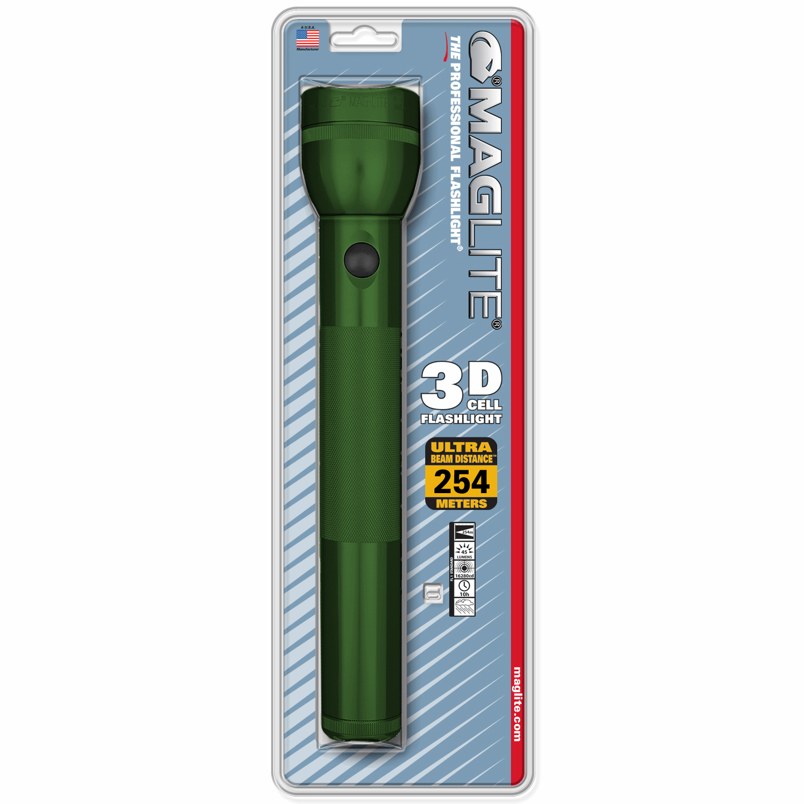 Maglite 3-Cell D Incandescent Flashlight
