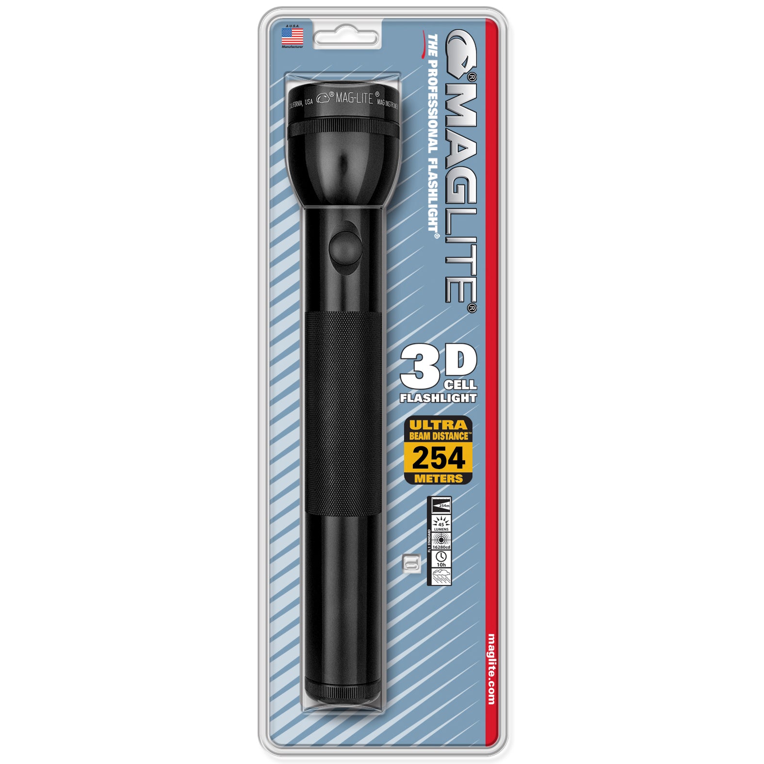 【楽天ランキング1位】 Maglite 3-Cell D Incandescent Flashlight マグライト