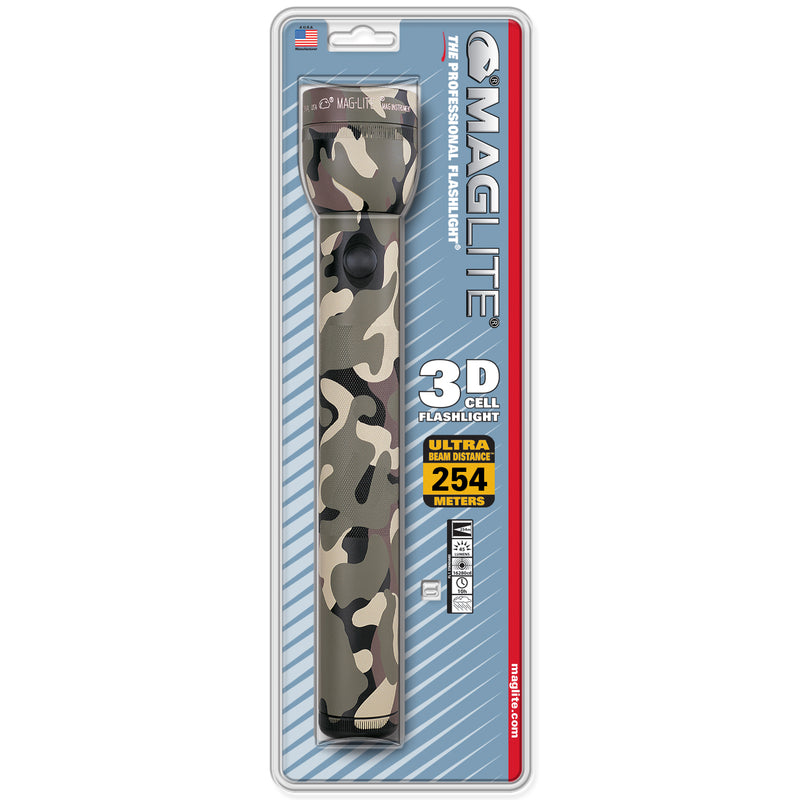 Maglite Incandescent 3-Cell Flashlight Blister Pack