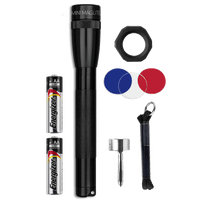 Mini Maglite LED Pro Flashlight AA Combo Pack Black