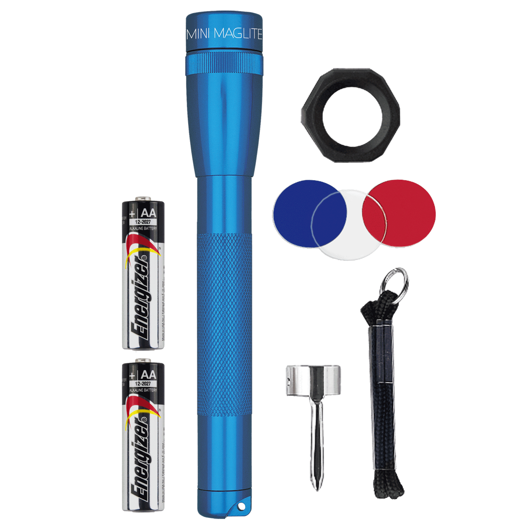 Mini Maglite LED Pro 2-Cell AA Combo Pack Blue