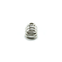 Coiled metal tail cap spring for Mini Maglite AAA and Maglite Solitaire