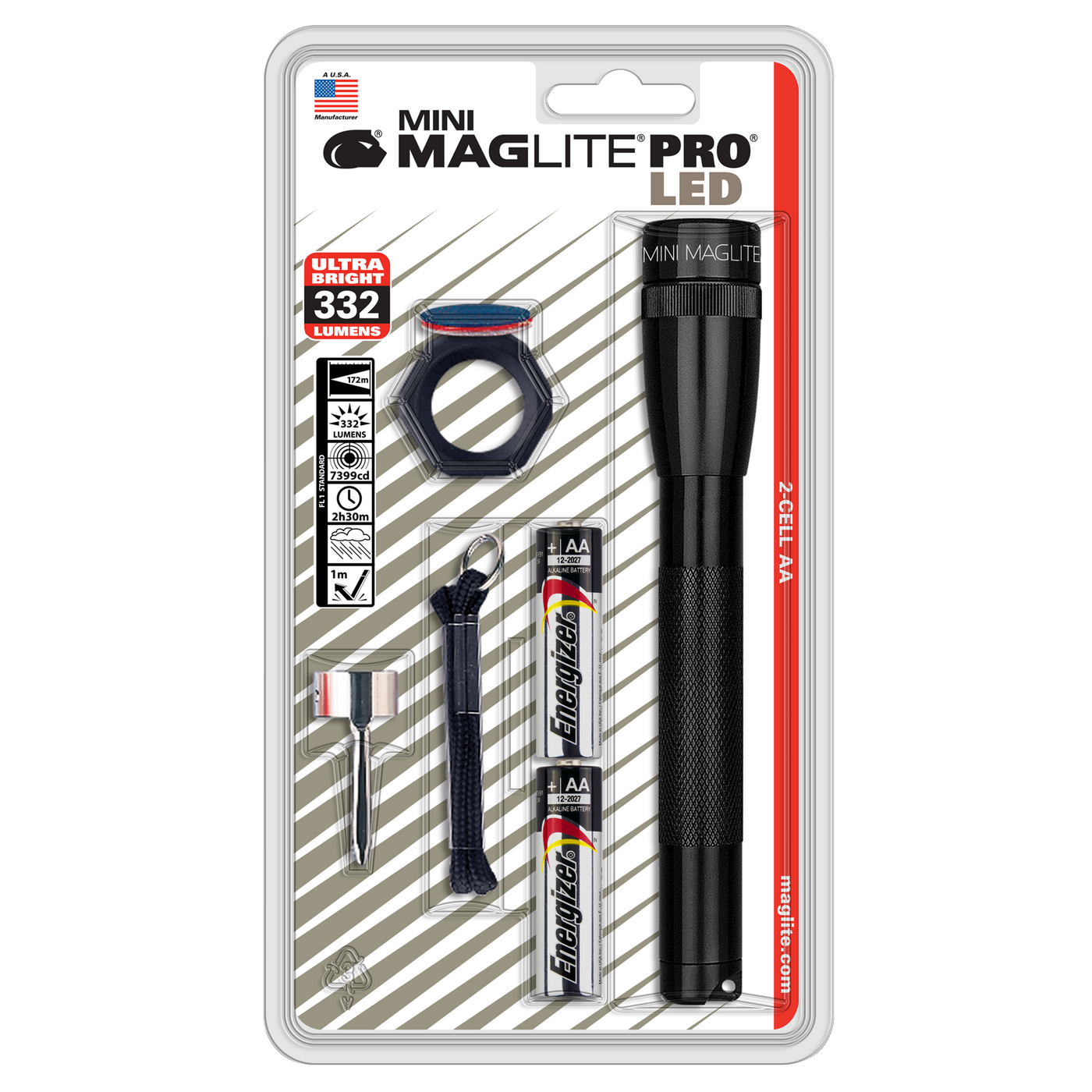 Mini Maglite LED 2-Cell AA Pack