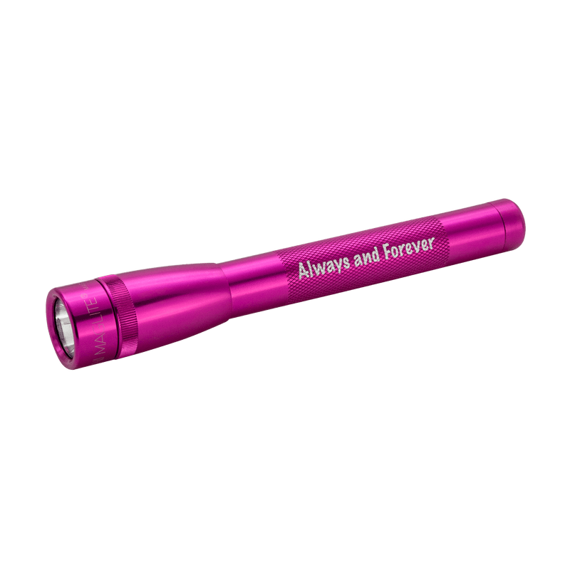 Mini Maglite Pro LED - Always and Forever - Pocket / Purse Flashlight - Pink
