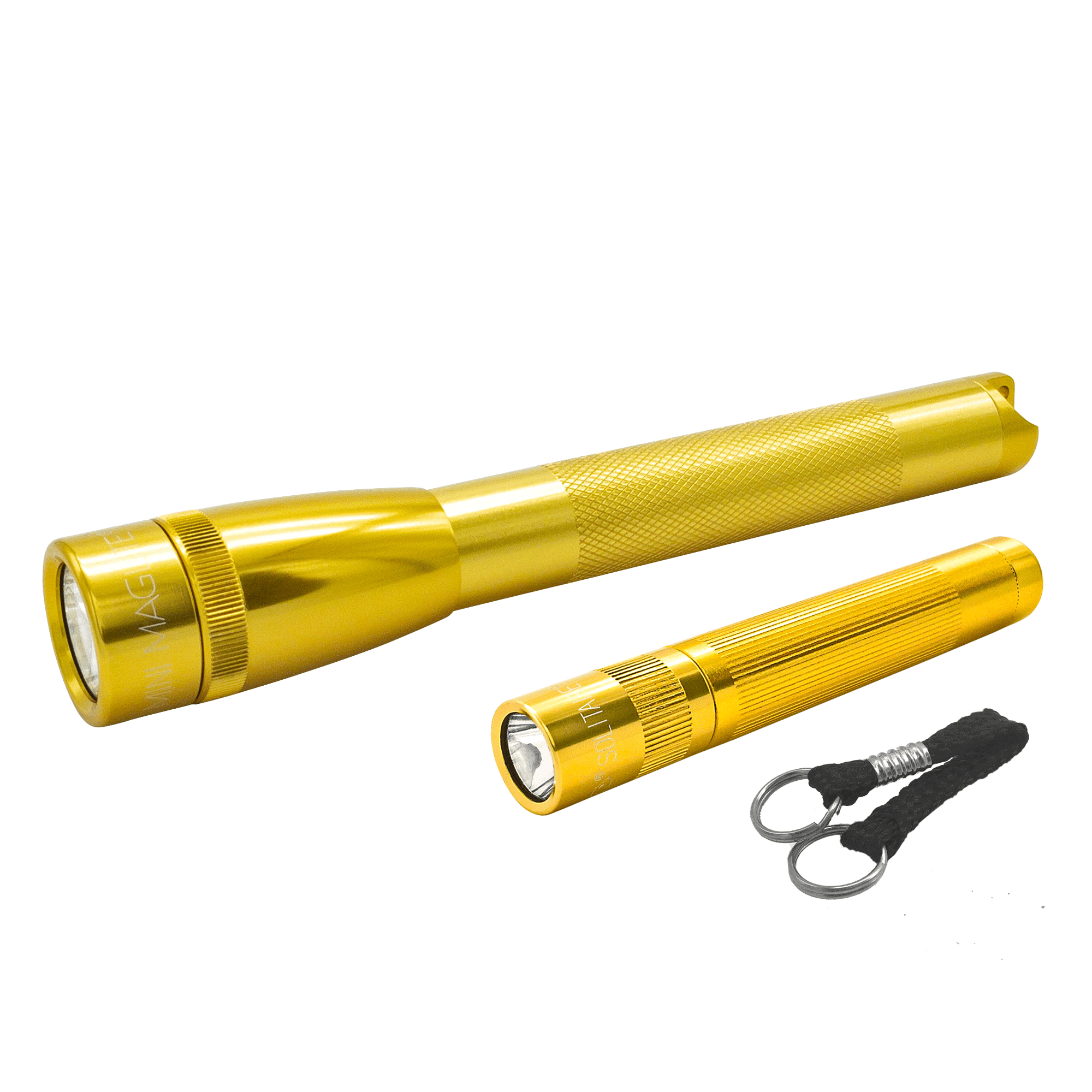 Mini Maglite LED Pocket flashlight and Maglite Solitaire LED keychain flashlight