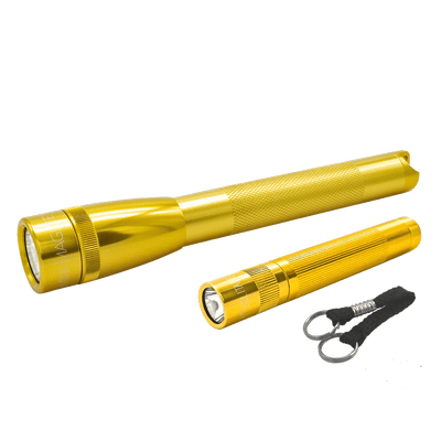 Mini Maglite LED Pocket flashlight and Maglite Solitaire LED keychain flashlight