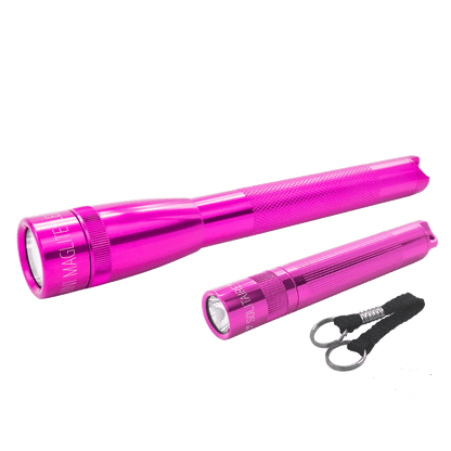 Mini Maglite LED Pocket flashlight and Maglite Solitaire LED keychain flashlight