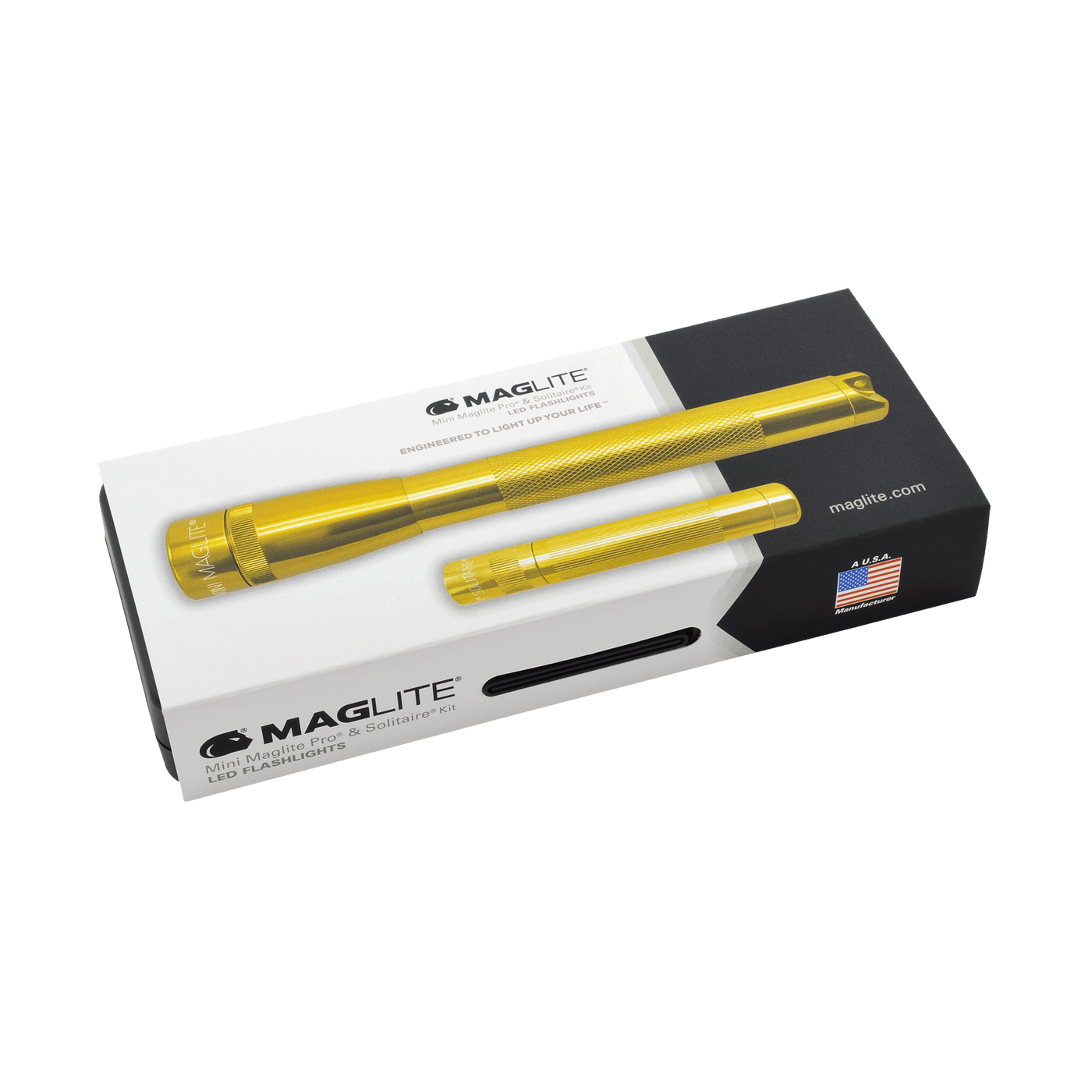 Maglite City Life Kit LED Pocket Flashlight-Gold