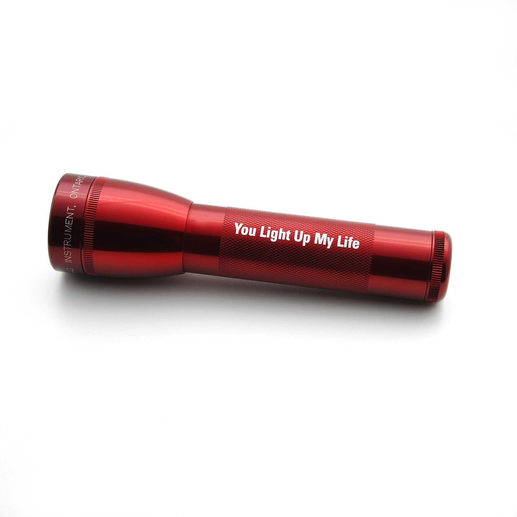 ML25LT LED - You Light Up My Life - 2-Cell C Flashlight Red