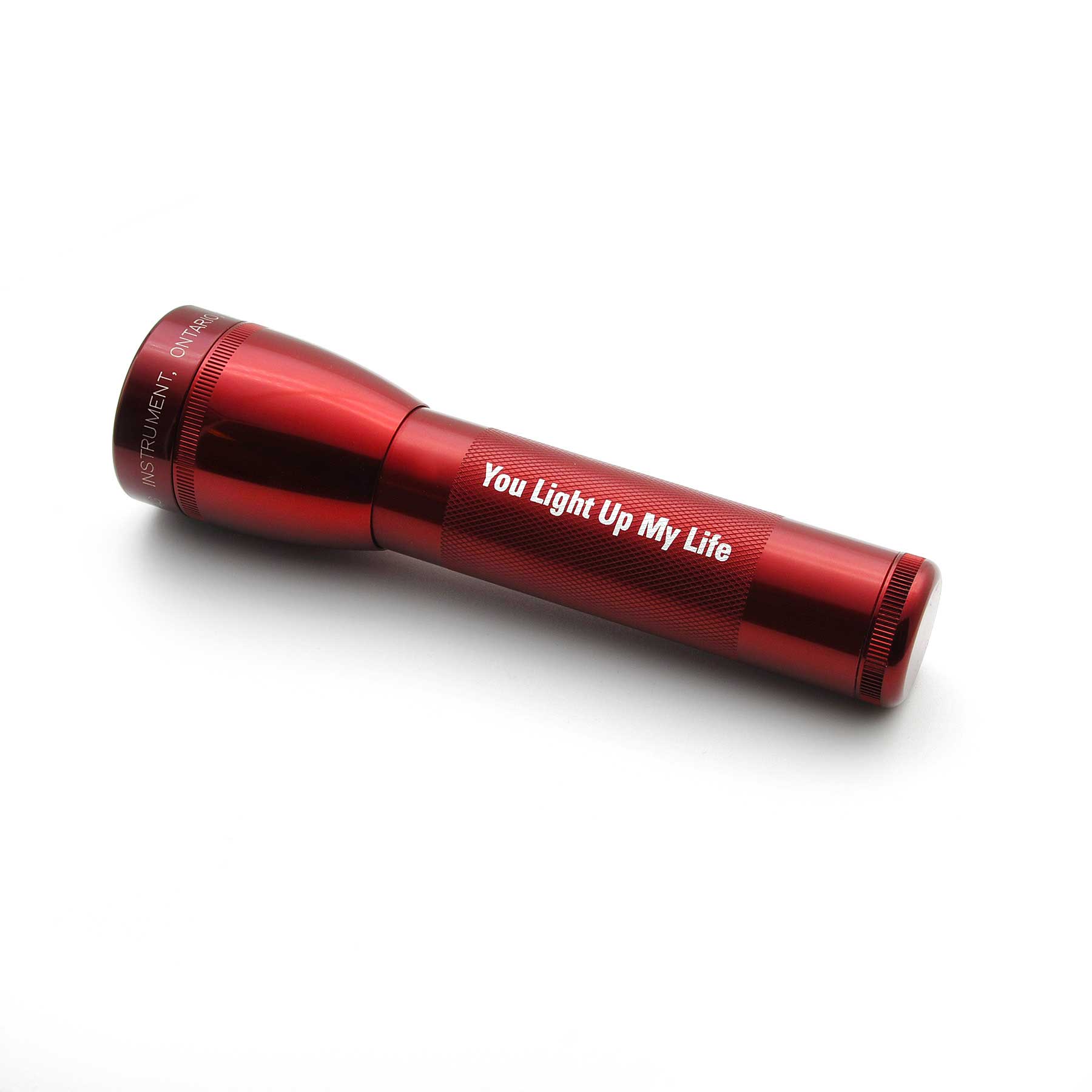 ML25LT LED - You Light Up My Life - 2-Cell C Flashlight Red