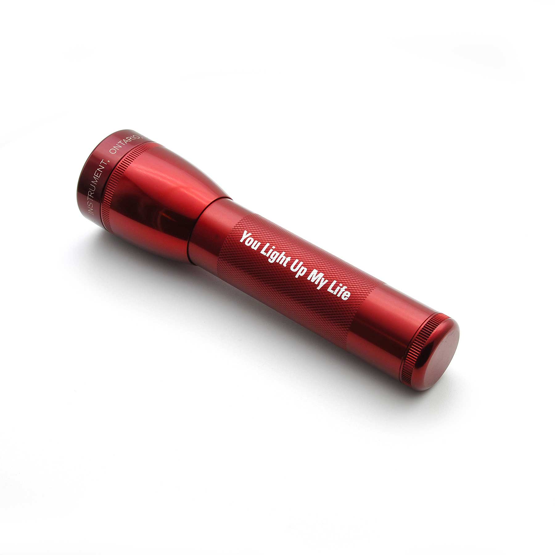 ML25LT LED - You Light Up My Life - 2-Cell C Flashlight Red