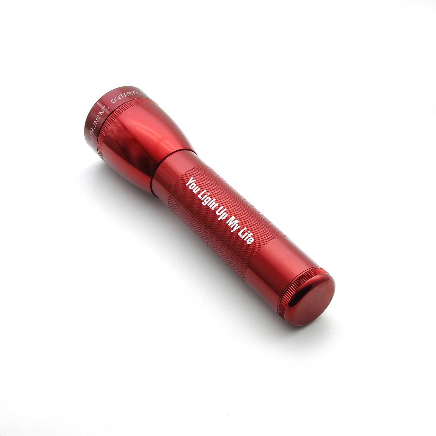 ML25LT LED - You Light Up My Life - 2-Cell C Flashlight Red