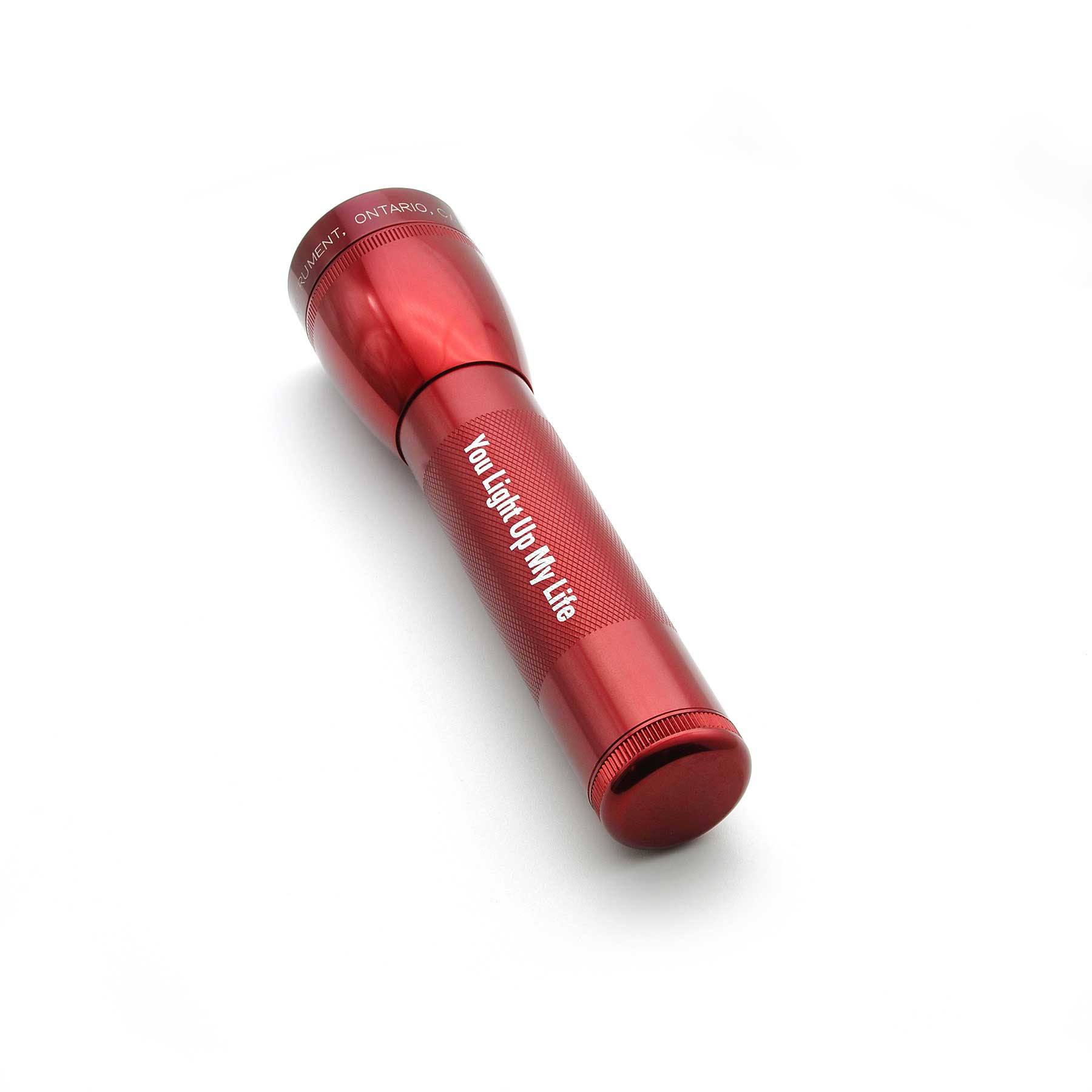 ML25LT LED - You Light Up My Life - 2-Cell C Flashlight Red