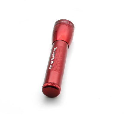 ML25LT LED - You Light Up My Life - 2-Cell C Flashlight Red