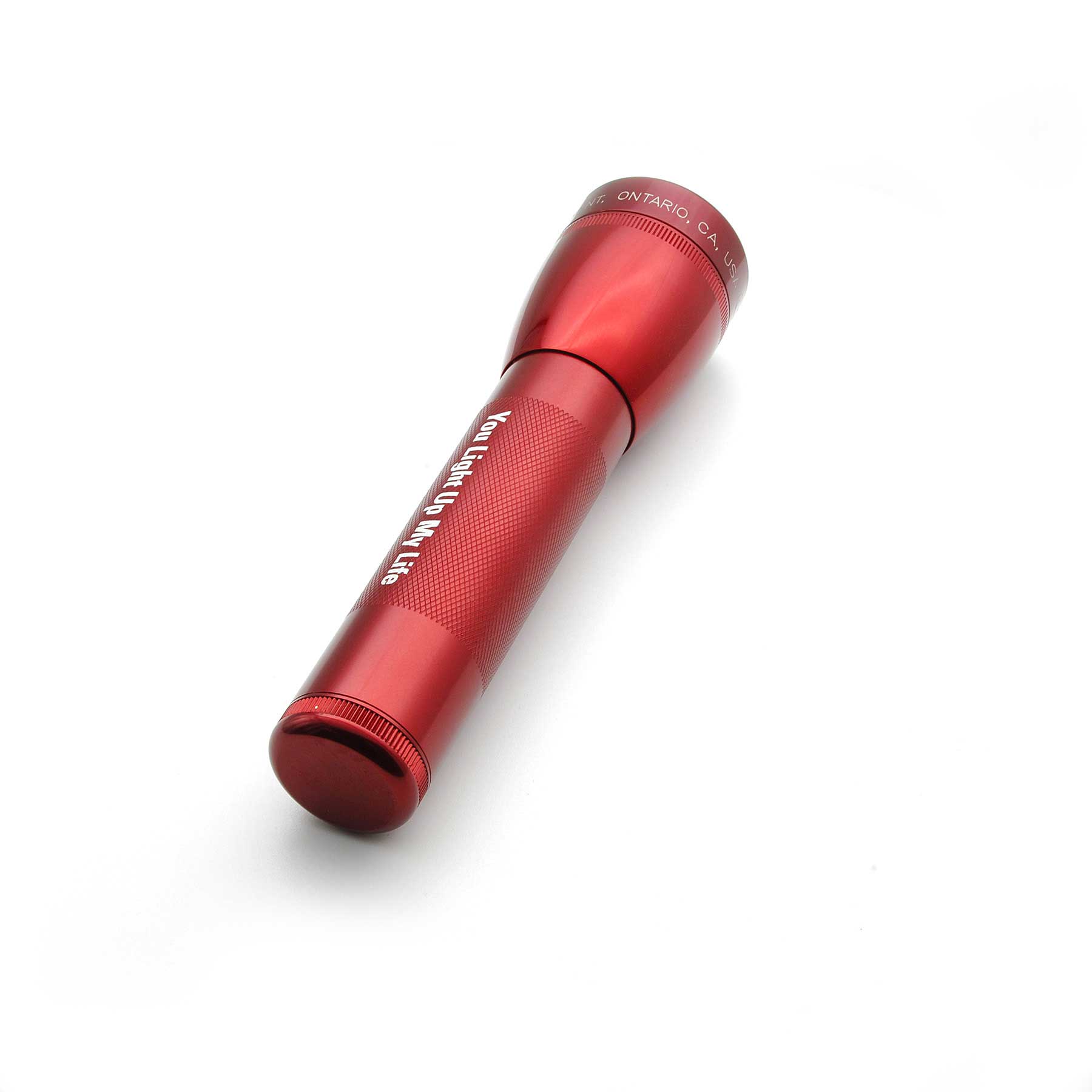 ML25LT LED - You Light Up My Life - 2-Cell C Flashlight Red