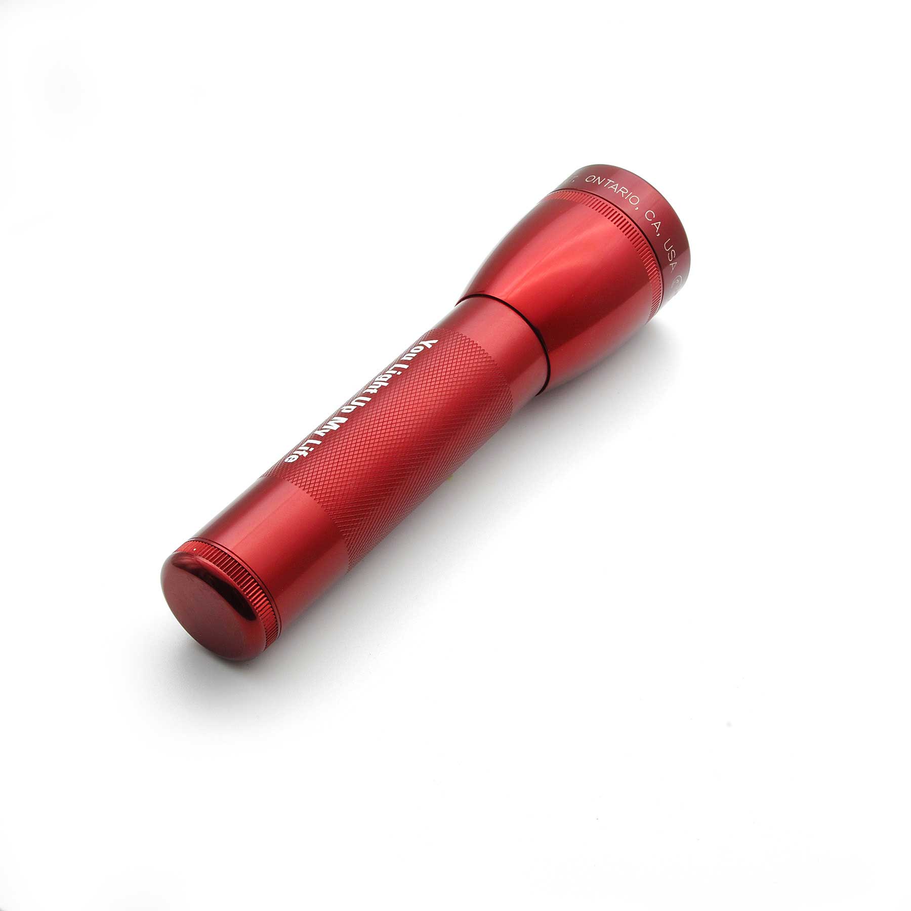 ML25LT LED - You Light Up My Life - 2-Cell C Flashlight Red