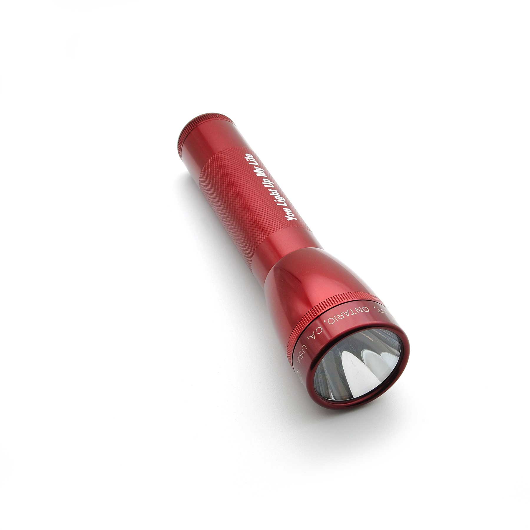 ML25LT LED - You Light Up My Life - 2-Cell C Flashlight Red