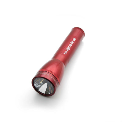 ML25LT LED - You Light Up My Life - 2-Cell C Flashlight Red