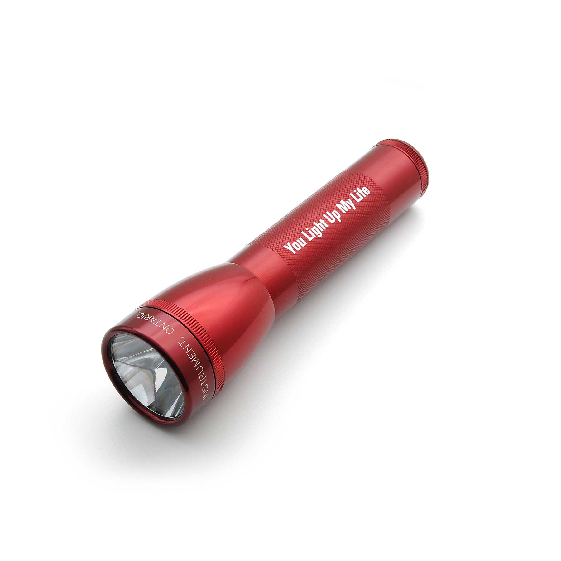 ML25LT LED - You Light Up My Life - 2-Cell C Flashlight Red
