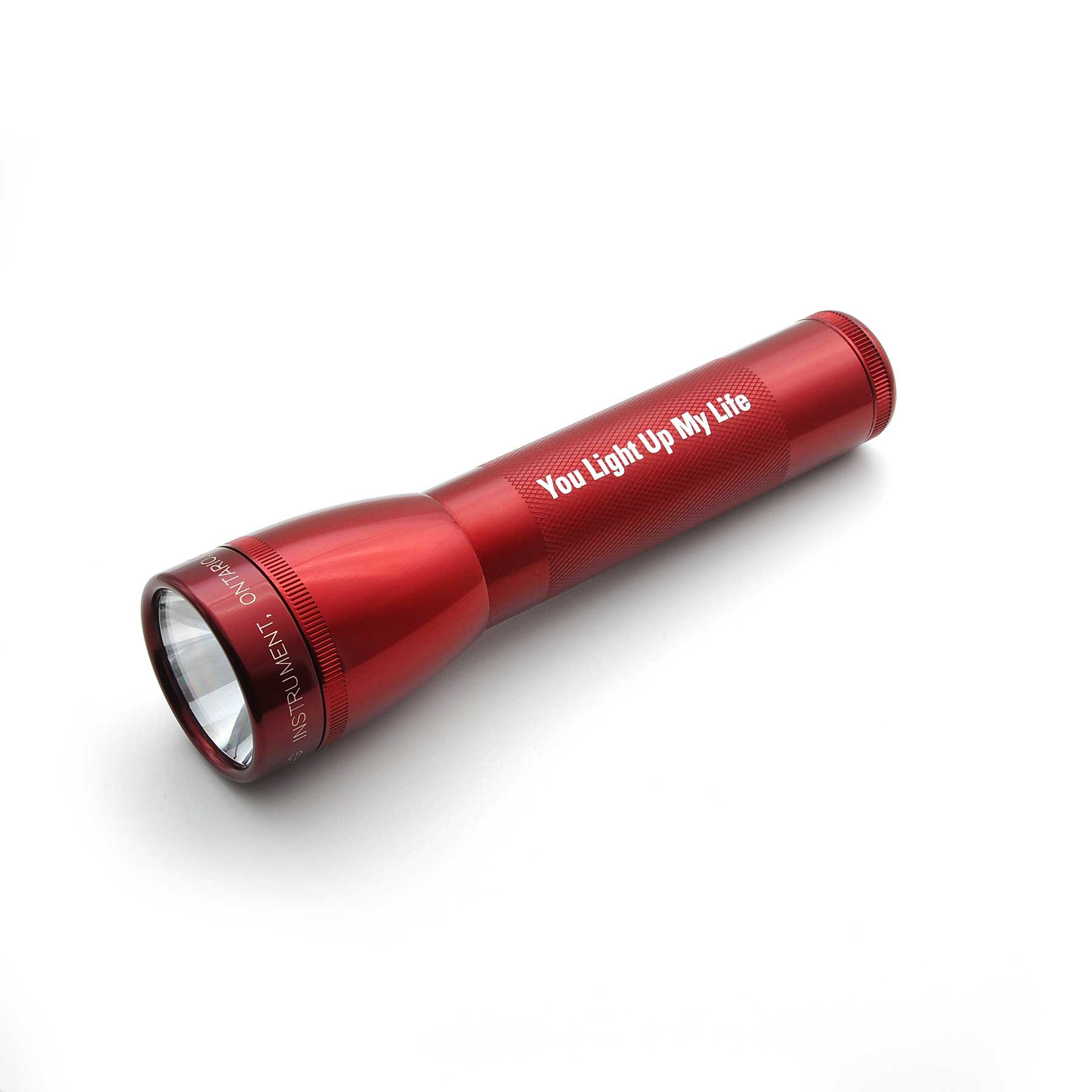ML25LT LED - You Light Up My Life - 2-Cell C Flashlight Red