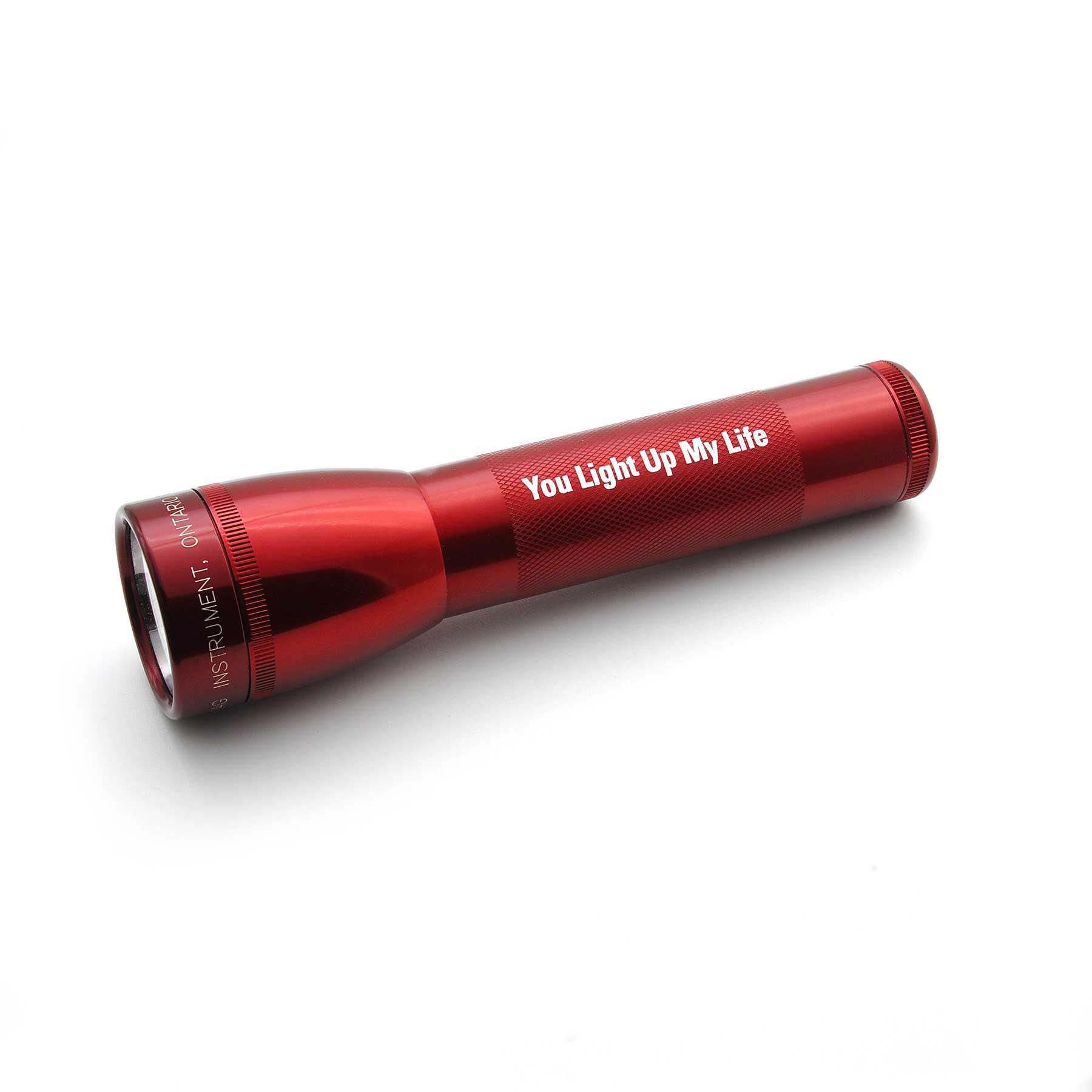 ML25LT LED - You Light Up My Life - 2-Cell C Flashlight Red