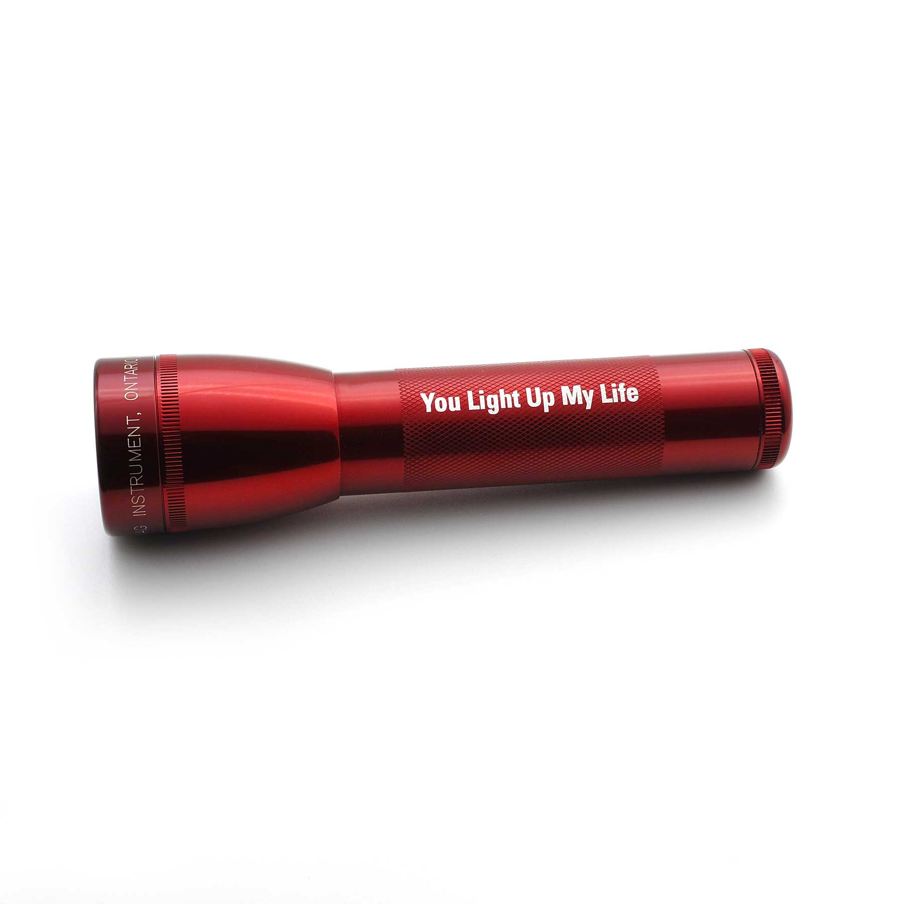 ML25LT LED - You Light Up My Life - 2-Cell C Flashlight Red
