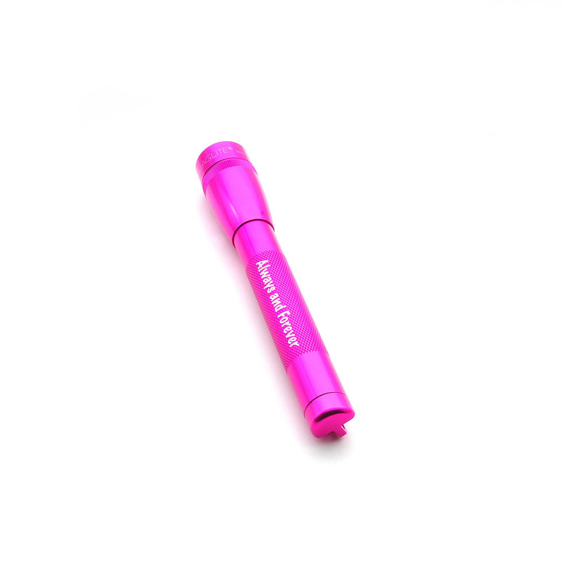 Mini Maglite Pro LED - Always and Forever - Pocket / Purse Flashlight - Pink