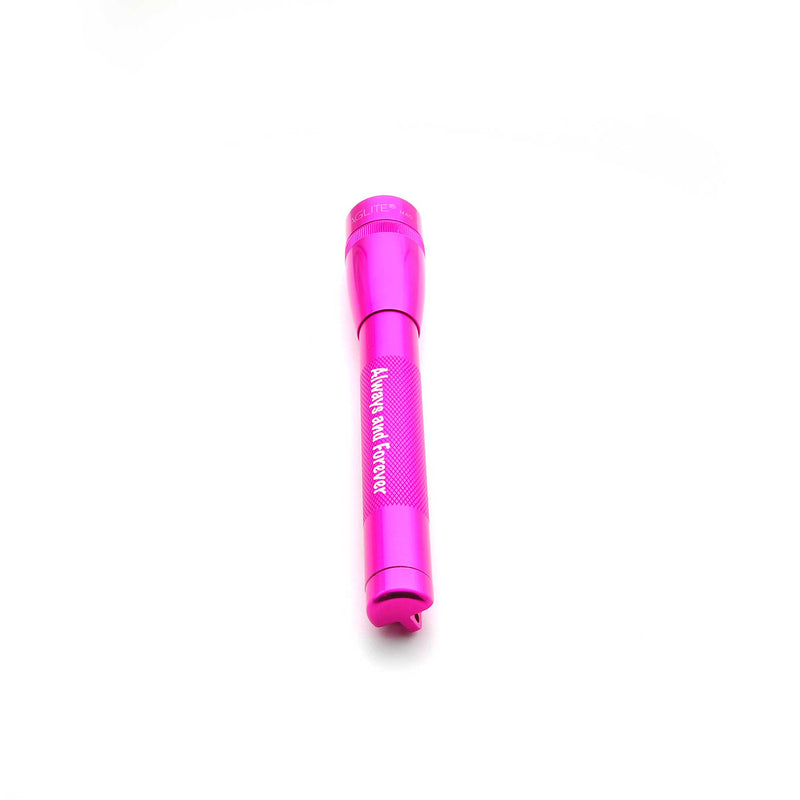 Mini Maglite Pro LED - Always and Forever - Pocket / Purse Flashlight - Pink