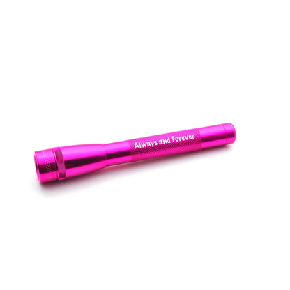 Mini Maglite Pro LED - Always and Forever - Pocket / Purse Flashlight - Pink