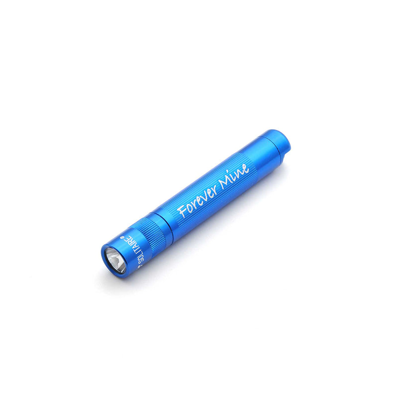 Maglite Solitaire LED - Forever Mine - Key Chain Flashlight Blue