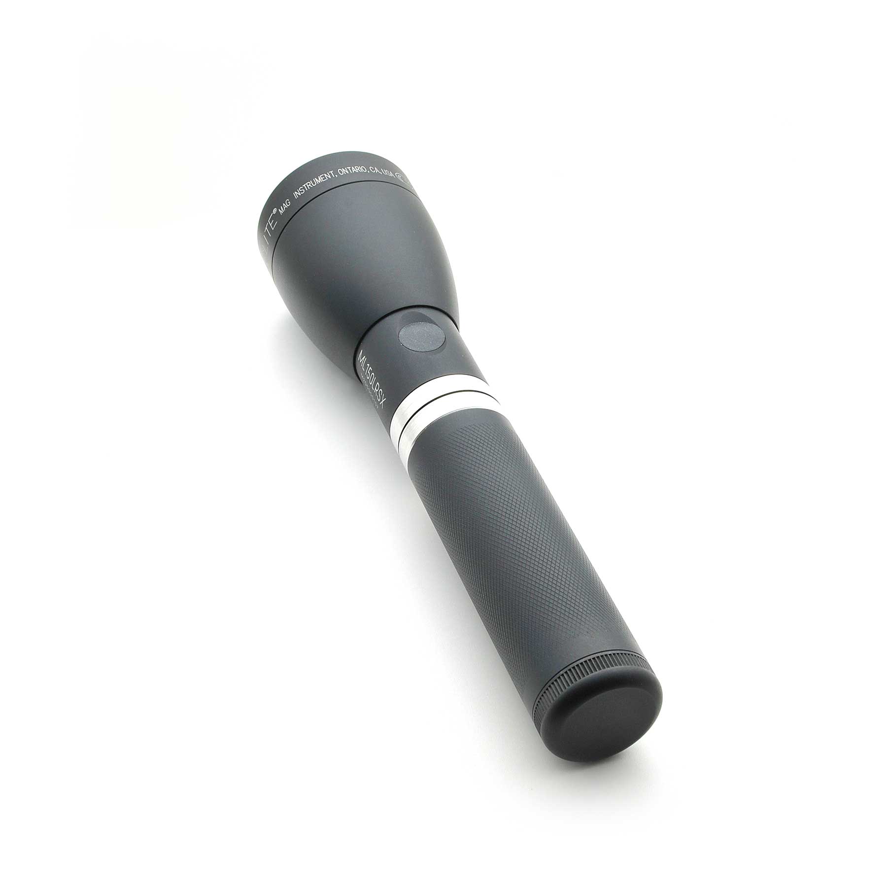Maglite® ML150LRSX® Rechargeable LED Flashlight - Matte Black - Custom Engraving – 391-Meter Beam, 819 Lumens, Quick Focus®, QuickClik® & LiFePO4 Rechargeable Power