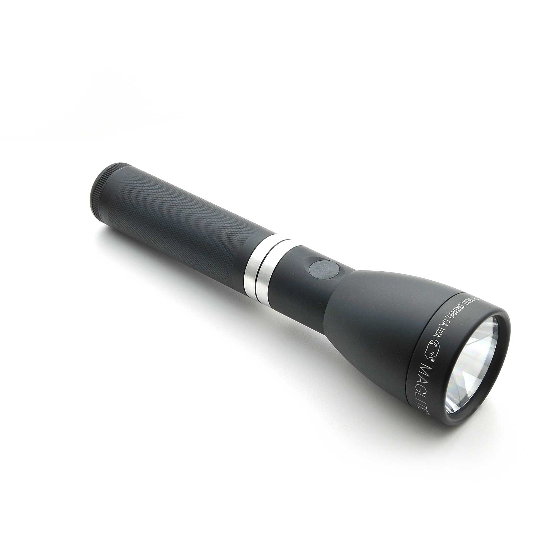 Maglite® ML150LRSX® Rechargeable LED Flashlight - Matte Black - Custom Engraving – 391-Meter Beam, 819 Lumens, Quick Focus®, QuickClik® & LiFePO4 Rechargeable Power