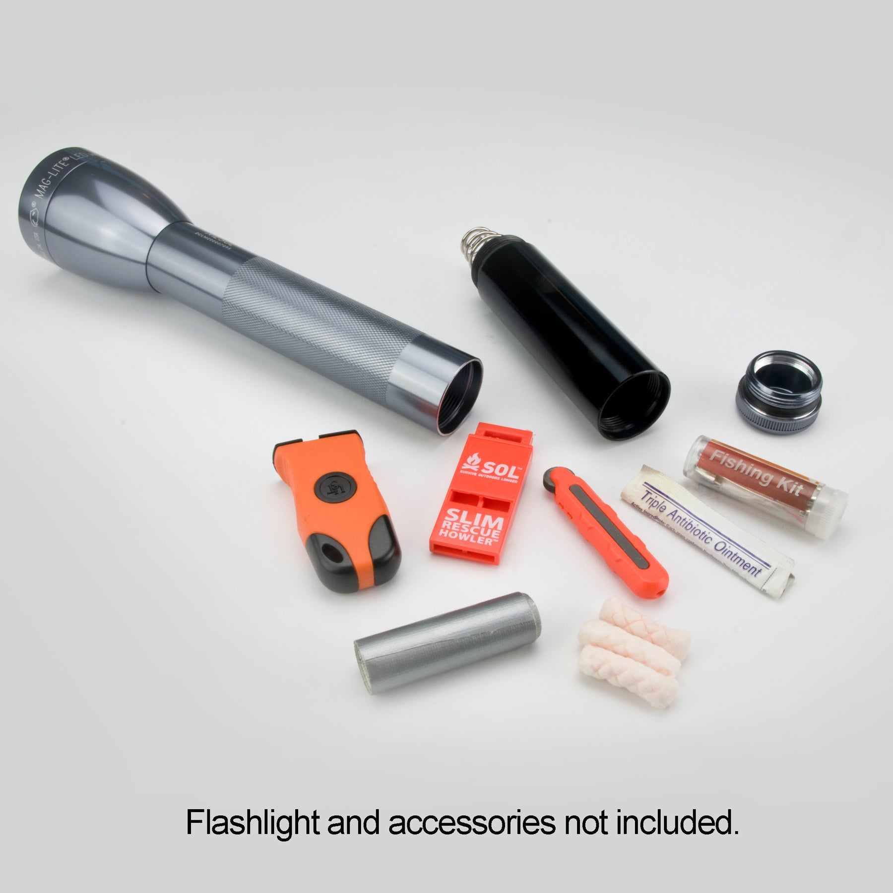Maglite ML300L Barrel Storage Accessory Black