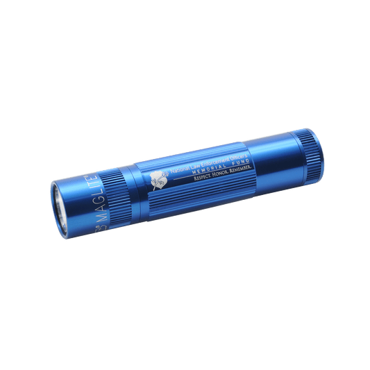 Maglite XL50 LED Pocket Flashlight with National Law Enforcement Memorial  laser engraving 