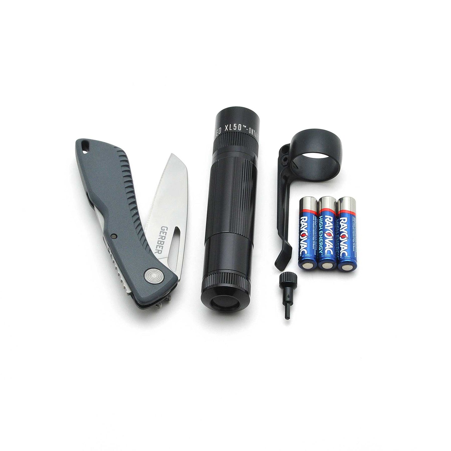 Maglite® XL50 - LED Flashlight - Gerber Sharkbelly Knife Bundle