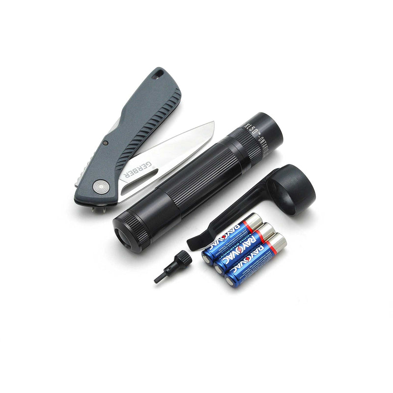 Maglite® XL50 - LED Flashlight - Gerber Sharkbelly Knife Bundle