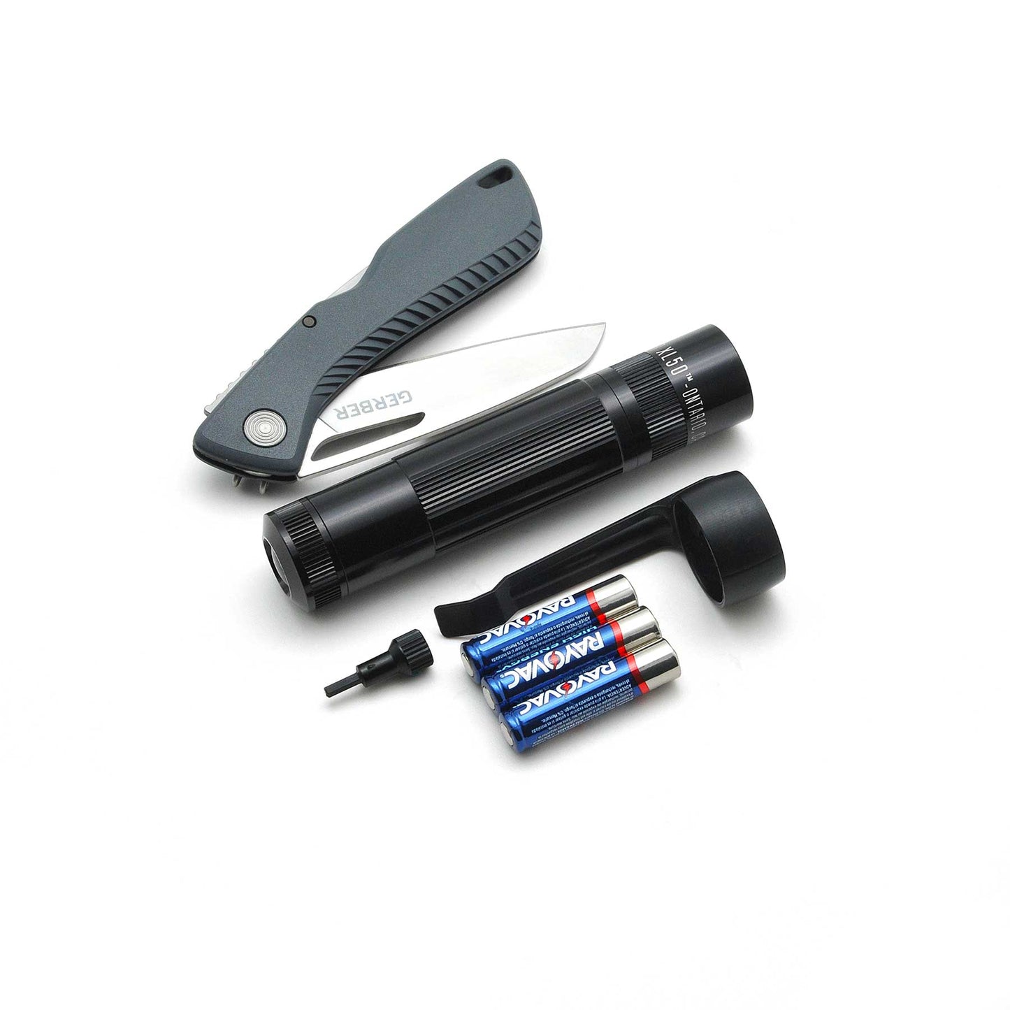Maglite® XL50 - LED Flashlight - Gerber Sharkbelly Knife Bundle
