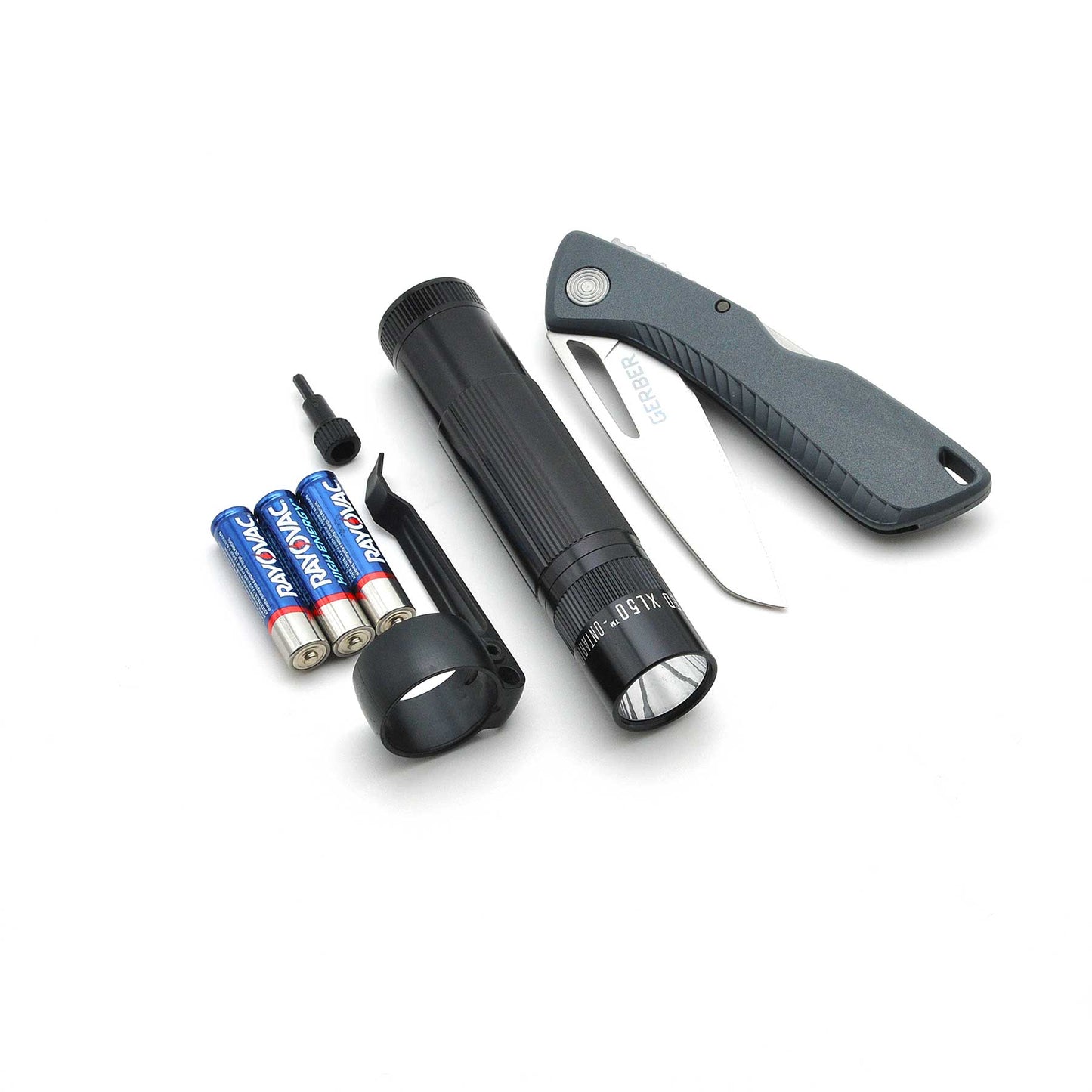Maglite® XL50 - LED Flashlight - Gerber Sharkbelly Knife Bundle